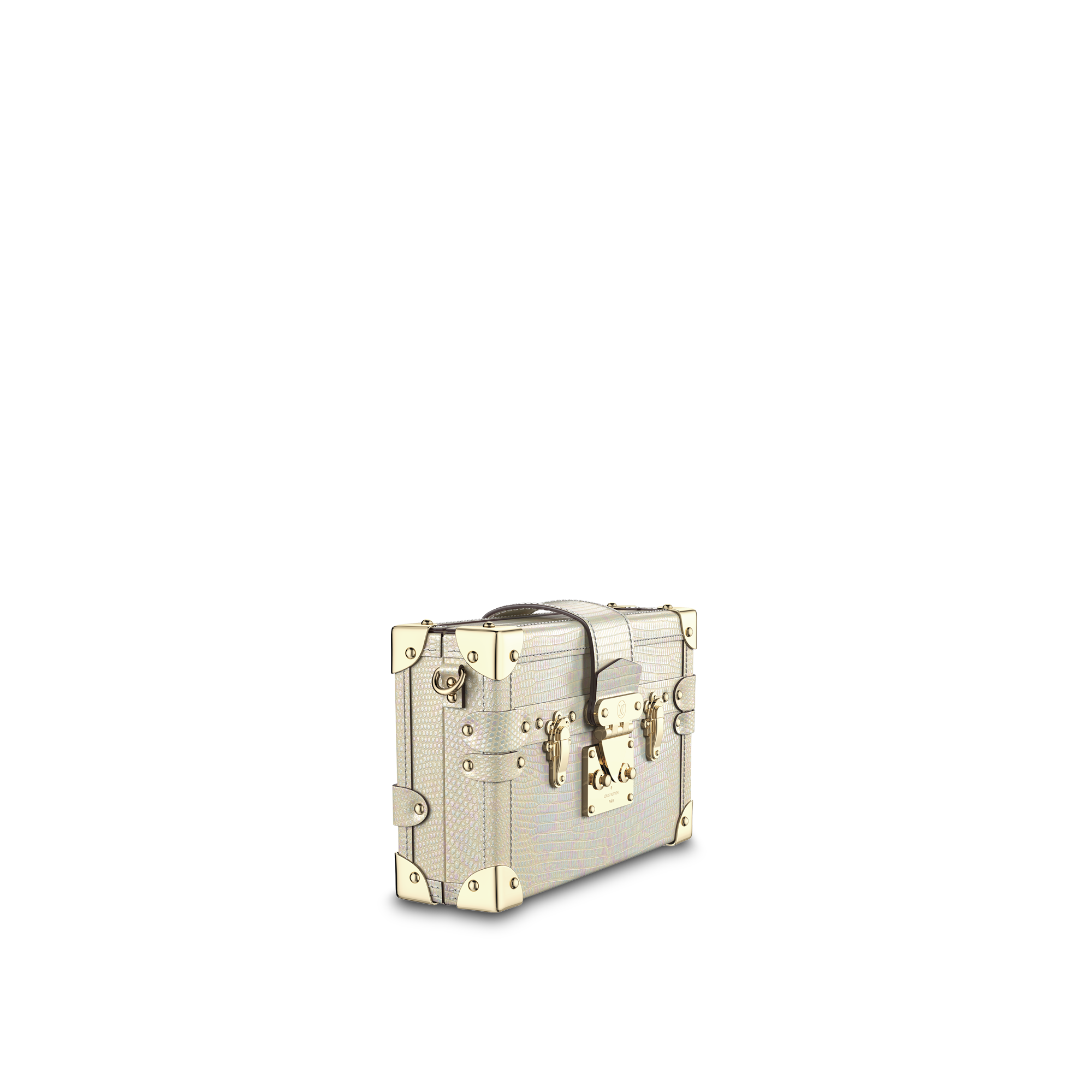 Petite Malle Lizard Leather Handbags LOUIS VUITTON